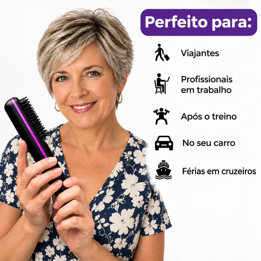 Sedora - Escova Alisadora Profissional