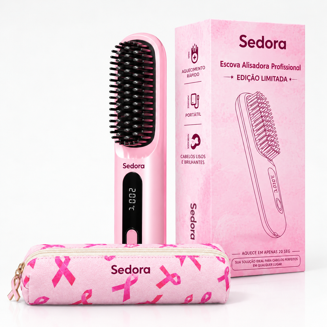 Sedora - Escova Alisadora Profissional